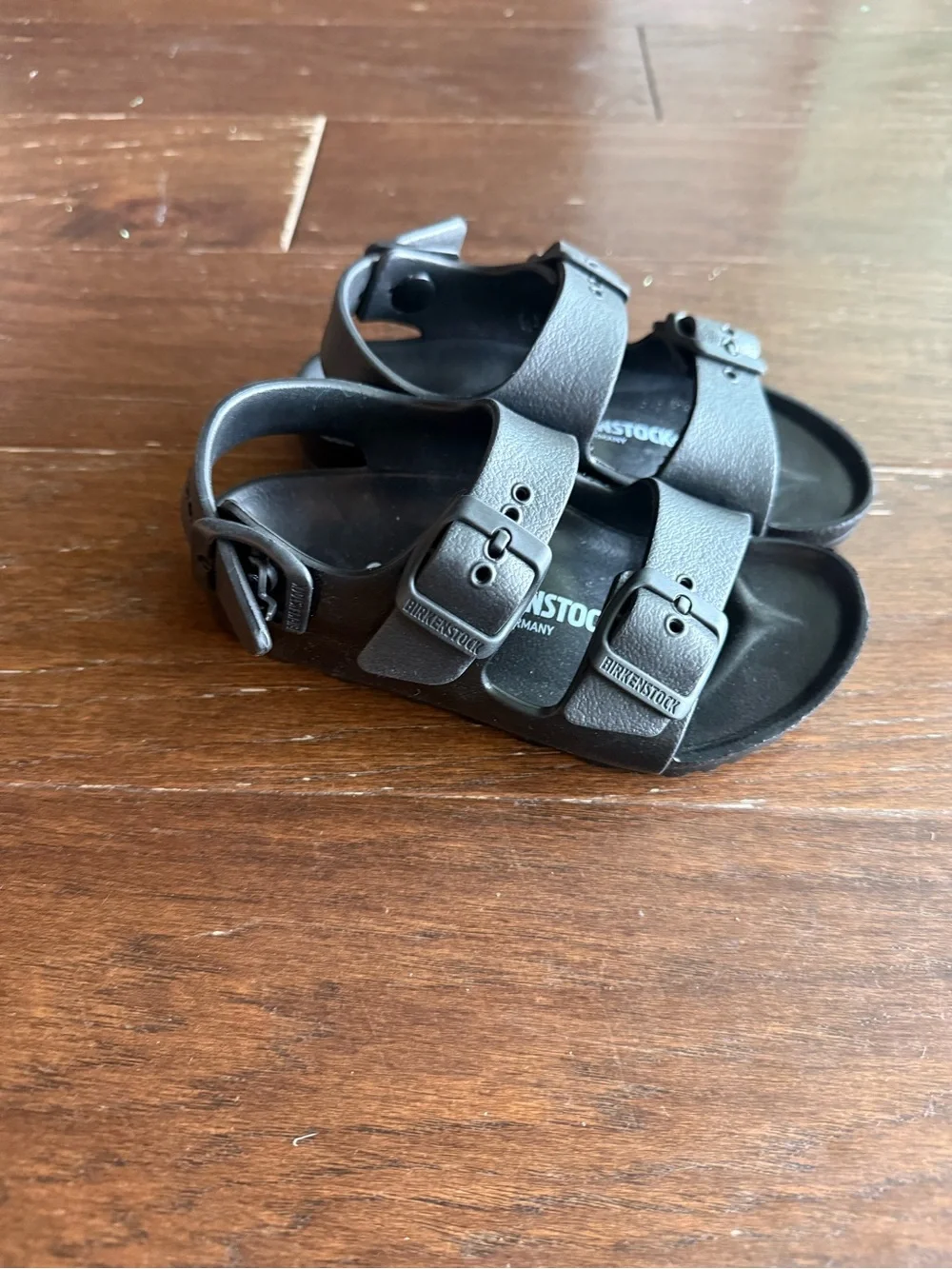 Birkenstock Milano EVA black kids Sz 26 (8) nwot
